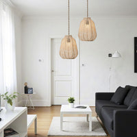 Bohemian Macrame Woven Lampshade for Indoor Decor