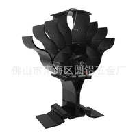 7-Blade Thermoelectric Stove Fan for Fireplace and Wood Burner, Efficient Heat Distribution, Fuel Saving