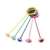 Flashing Skip Ball for Kids and Adults, Single-Foot Jump Rope Fitness Toy with LED Lights