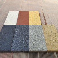 Permeable Stone-Look PC Pavers for Sidewalks and Plazas, Sesame Grey Flamed Finish Concrete Sintered Brick