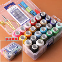 Portable Sewing Kit with Thread, Needles, and Tools for Home and Dorm Use