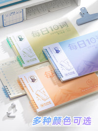 Ebbinghaus Forgetting Curve English Word Memory Notebook for Students