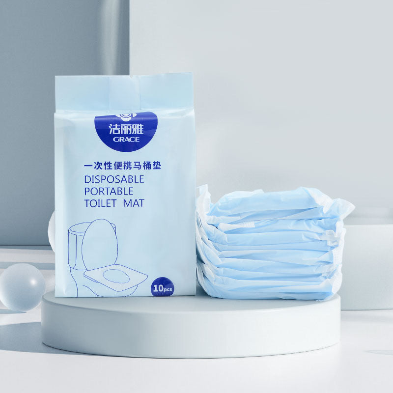 Jieliya Disposable Toilet Seat Covers for Travel, Hotel, Hospital, Pregnant Women