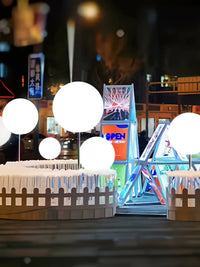 LED Outdoor Waterproof Landscape Sphere Light with Stake for Garden Patio Decoration