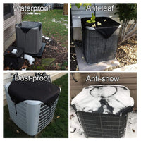 Outdoor Waterproof Air Conditioner Cover for Square Vertical Units