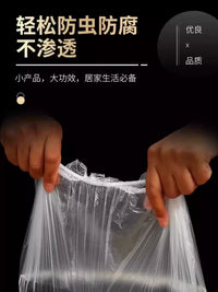 Disposable Microwave Oven Dust Covers, Thickened Plastic Film for Small and Large Appliances
