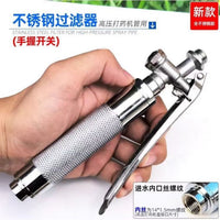 Agricultural Sprayer Filter for High-Pressure Pumps, Stainless Steel Handle Filter Screen, Anti-Clogging