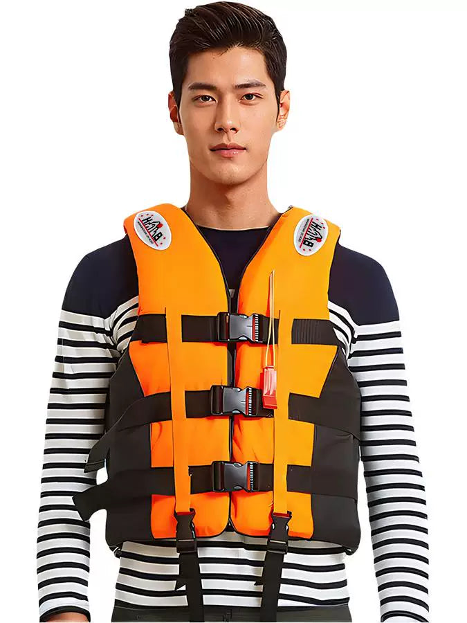 Adult & Child Life Vest High Buoyancy Thickened Portable for Swimming Fishing Boating