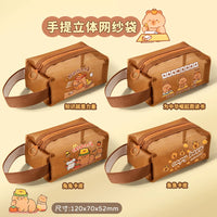 Miniature Textbook Simulation Play Set with Plush Backpack for Kids