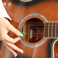 Celluloid Guitar Picks Set with Pick Holder and Accessories for Acoustic Electric Guitar