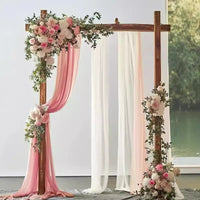 Wooden Wedding Arch for Outdoor Ceremonies and Event Decor
