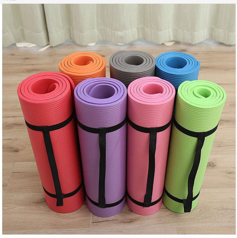 Extra Thick Non-Slip Yoga Mat for Beginners, Men & Women, Home Fitness & Dance