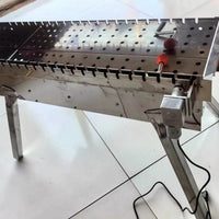 Automatic Rotating BBQ Grill Stainless Steel Skewers Electric Charcoal Grill for Outdoor Home Use