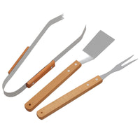 Zibo BBQ Camping Stainless Steel Grilling Tool Set - Portable Outdoor Barbecue Utensil Kit