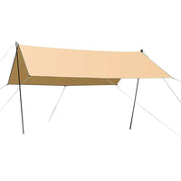 Outdoor Waterproof Sunshade Tarp with UV Protection - Thickened Oxford Cloth for Camping and Picnics