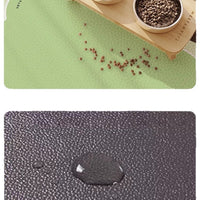 Pet Feeding Mat Waterproof PVC Placemat for Cats and Dogs