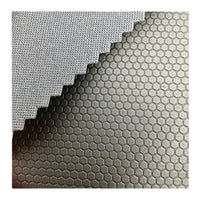0.8mm Hexagonal Grain PU Leather Fabric for Basketballs & Anti-slip Electronic Packaging