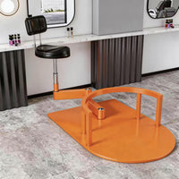 Modern Swivel Barber Chair with Integrated Design for Hairdressers