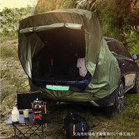 SUV MPV Car Tail Tent Portable Outdoor Camping Shelter
