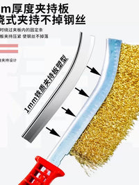 Wire Brush Set with Handle for Cleaning and Rust Removal