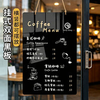 Acrylic Erasable Message Board for Cafe & Shop Display