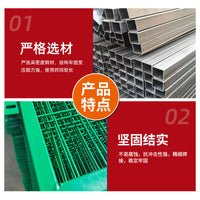 Outdoor Metal Frame Fence for River Protection and Landscaping