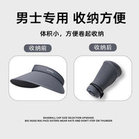 Summer Wide Brim Sun Visor Hat for Men and Women, Outdoor UV Protection Fishing Sports Cap