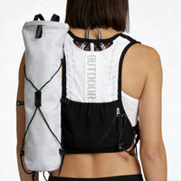 Lightweight Breathable Trail Running Backpack with Trekking Pole Storage Bag