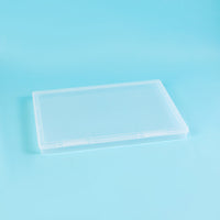 A4 PP Plastic Document Storage Box Transparent Multi-functional Organizer for Files and Receipts