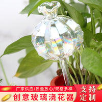 Gravity-Fed Piglet Self-Watering Globes for Potted Plants, Handmade Glass Automatic Drip Irrigation System