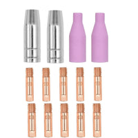 MB15AK 150 MIG Welding Torch Consumables Kit Nozzles Tips Shrouds Insulators