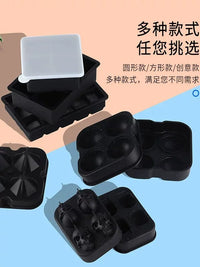Thickened Silicone Ice Cube Tray for Whiskey and Cocktails, Bar and Home Use