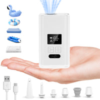 Mini Electric Air Pump for Inflatable Beds and Storage Bags