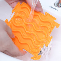 Kids Sensory Integration Silicone Acupressure Mat for Balance Training and Exercise