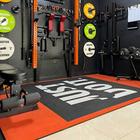 Foldable Wall-Mounted Squat Rack with Pull-Up Bar for Home Gym, Multi-functional Weightlifting and Shoulder Press