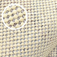 Non-Slip PVC Looped Coil Shower Mat for Bathroom Drainage, Easy Clean