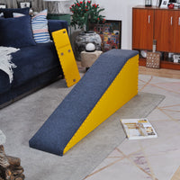 Pet Ramp Stairs for Dogs and Cats, Waterproof, Stain-Resistant, Joint Care, for Beds and Sofas