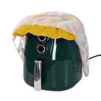 Air Fryer Dust Cover with Lace Embroidery, Fabric Kitchen Appliance Protector