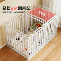Pet Playpen Indoor Dog Crate Free Combination for Corgi Small Medium Dogs Teddy Isolation Gate Training Cage