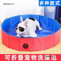 Foldable Pet Bath Tub & Pool for Dogs and Cats - Portable Indoor/Outdoor Washing Station