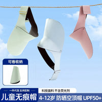 Unisex Summer Sun Visor Hat for Running & Outdoor Sports, Adjustable Topless Sun Protection Cap for Adults & Kids