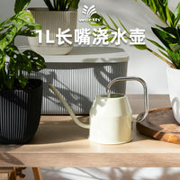 Long Spout Watering Can for Indoor Outdoor Plants, Small Vintage Iron Art Watering Pot for Succulents and Potted Plants