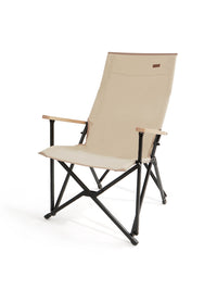 Wofei Outdoor Aluminum Alloy Folding Chair, Portable Camping High Back Seagull Chair, Picnic Beach Director Chair