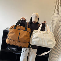 Expandable Sports Duffel Bag for Gym, Travel, Yoga, and Business Trips