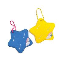 Embroidered DIY Keychain Luggage Tag Patches for Bags