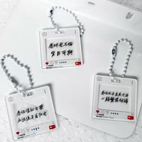 Graduation Blessing Keychain Pendant for Students - Commemorative Gift for Exams & Souvenirs