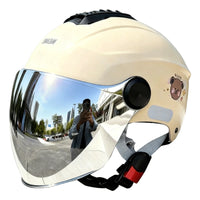 Women's Full-Face Motorcycle Helmet with UV Protection, 3C Certified, Summer 2026 New Model