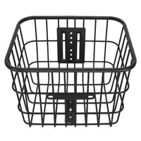 Electric Bicycle Basket with Lid, Large Capacity Pet Carrier and Shopping Basket
