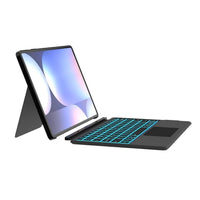 Bluetooth Keyboard Case for Samsung Galaxy Tab S10+/S9 FE+/S9+ 12.4-inch
