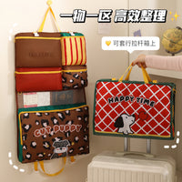 Leopard Print 7-in-1 Travel Storage Bag Set with Hanging Toiletry Organizer